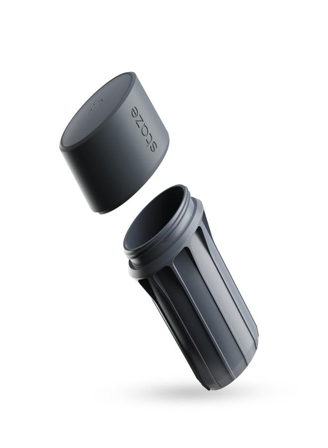 Staze Preserve Storage Jars (148ml) | Smell Proof Containers | Herb Storage & Food Storage Container - (SLATE) - Image 1